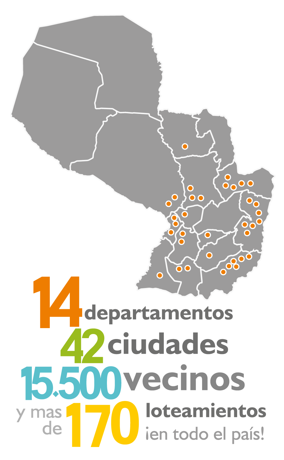Mapa del Paraguay